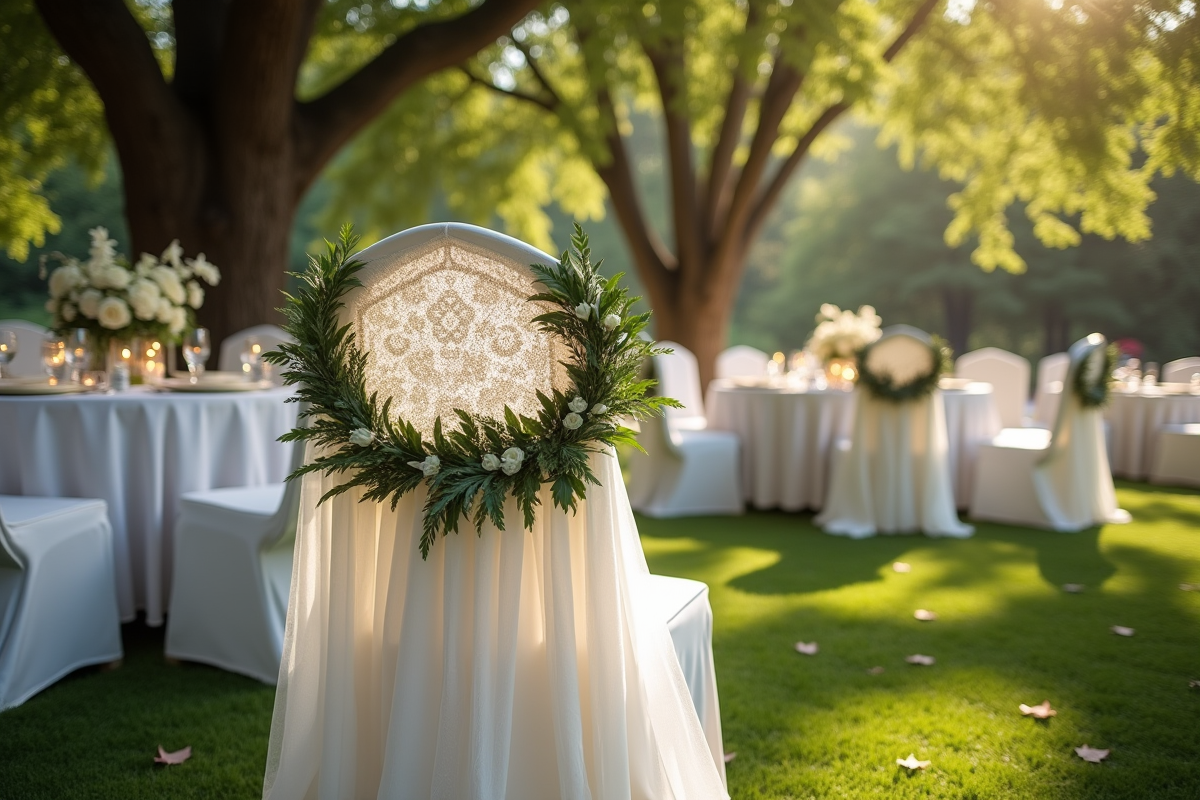 chaise mariage