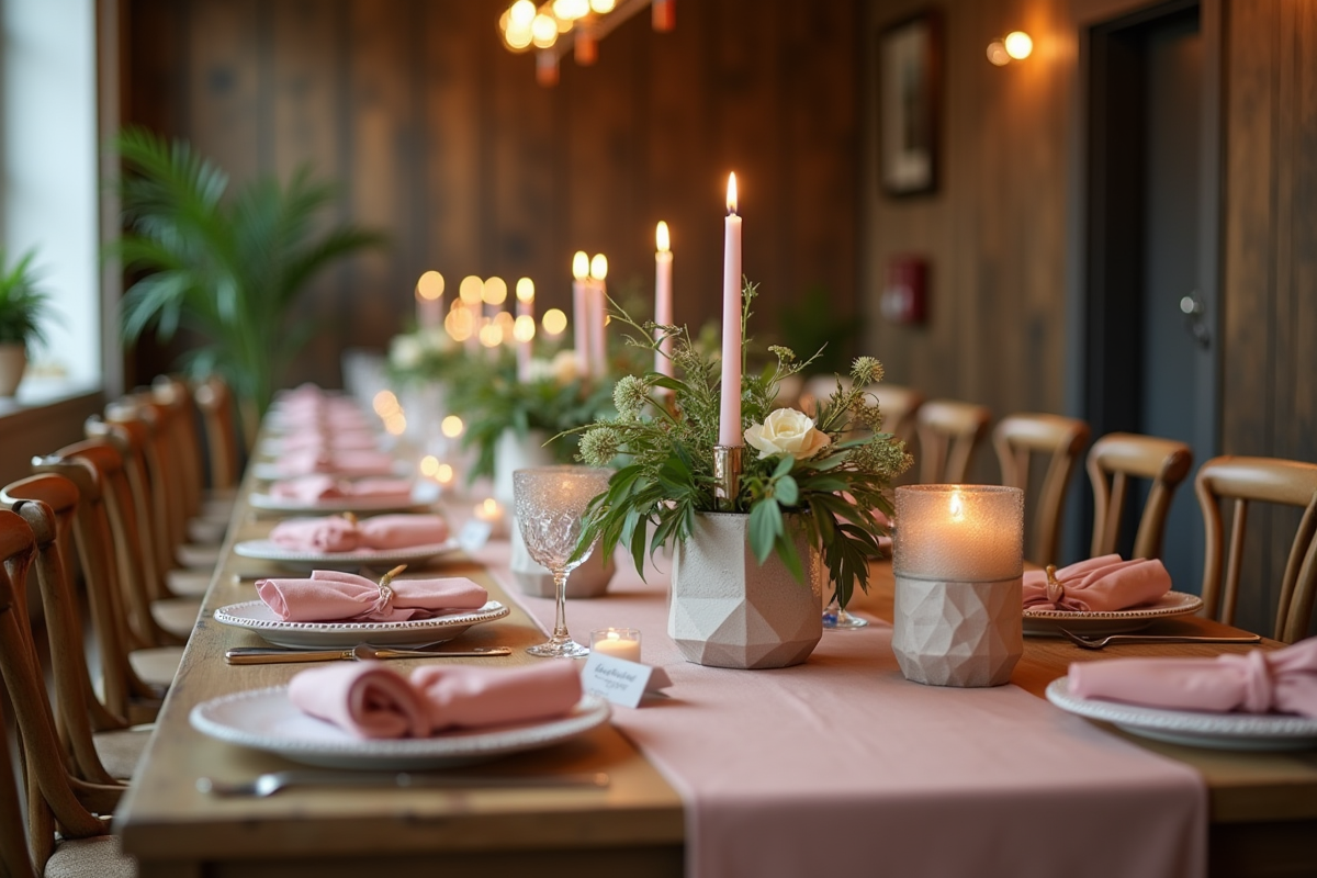 table élégante